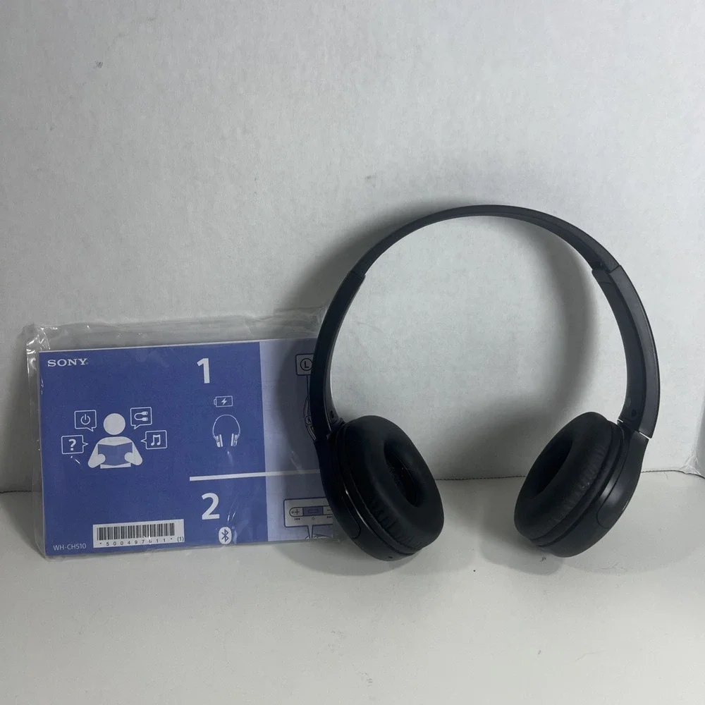 Sony WHCH510B USB-C Headphones - Black